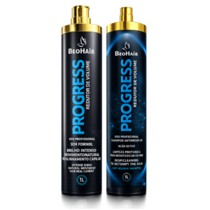Kit Progressiva Shampoo Antirresiduo + Progress sem formol